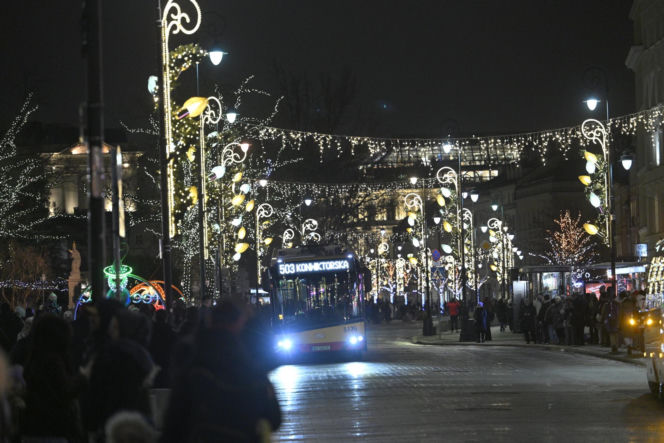 Iluminacja w Warszawie