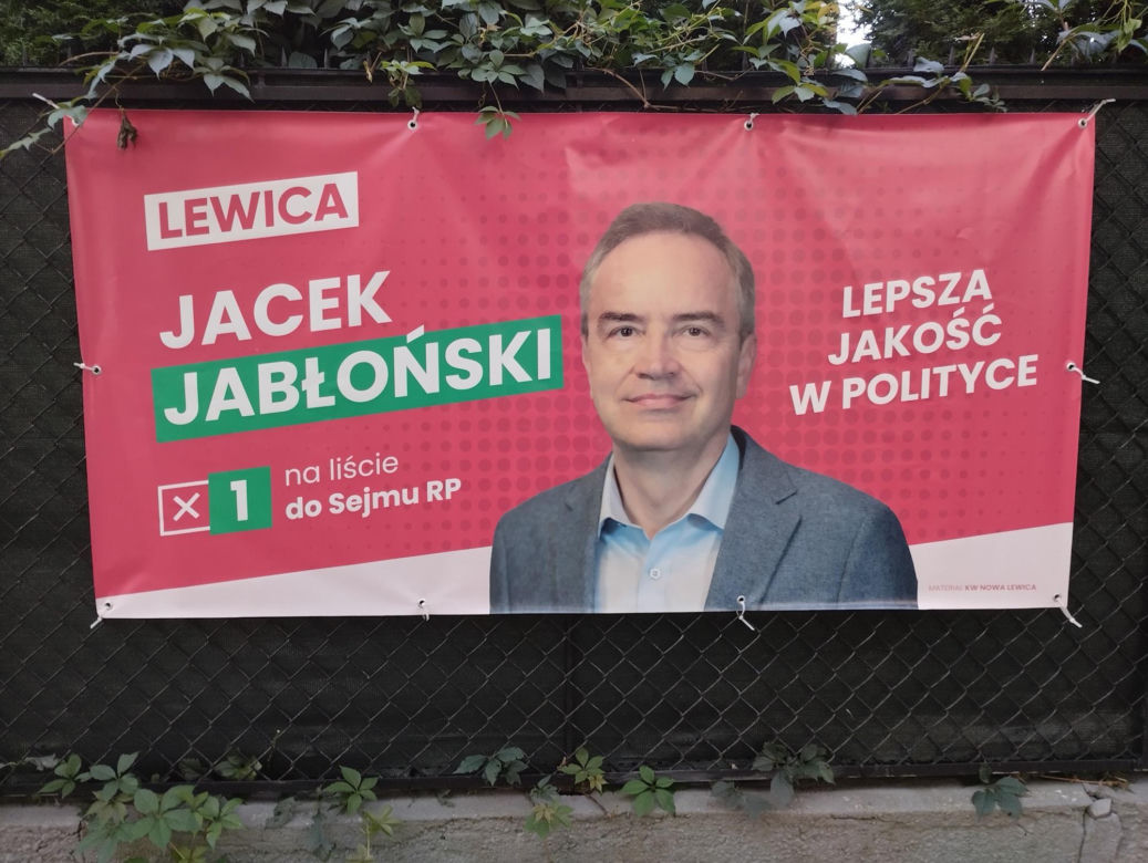 Plakaty wyborcze w Tarnowie