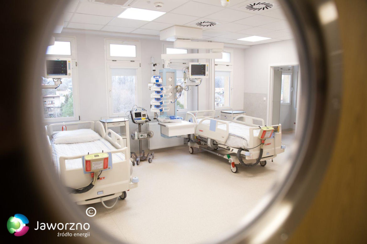 Oddział Kardiologiczny i Izba Przyjęć po remoncie w Szpitalu Wielospecjalistycznym w Jaworznie