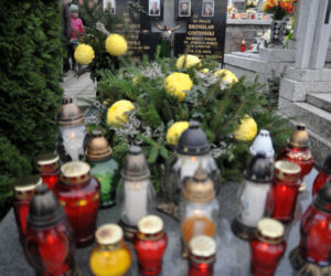 GRÓB - ks. prałat Bronisław Gostomski – dziekan dekanatu Londyn-Północ, proboszcz parafii św. Andrzeja Boboli w Londynie