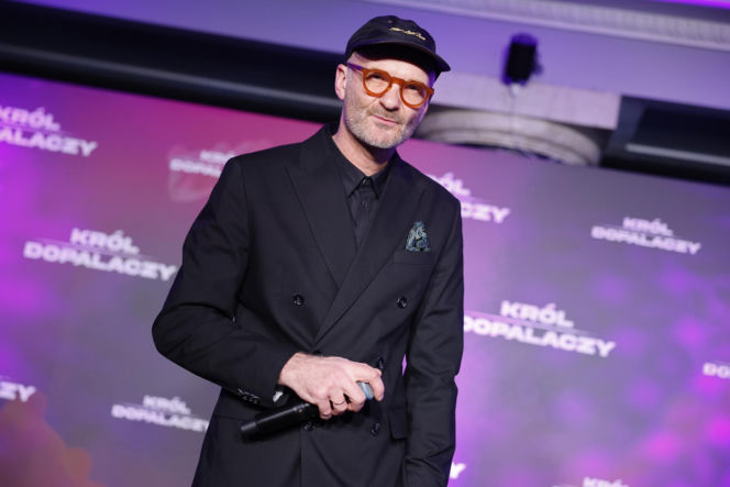 dawno nie widzieliśmy Anny Komorowskiej. Teraz wraz z mężem była na premierze