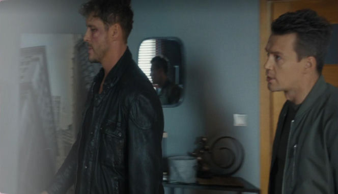 M jak miłość, odc. 1923. Marcin (Mikołaj Roznerski), Jakub (Krzysztof Kwiatkowski)