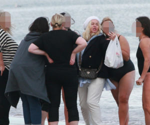 Morsy dorwały Joannę Kurowską na plaży