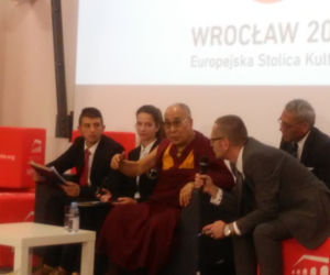 Dalajlama we Wrocławiu