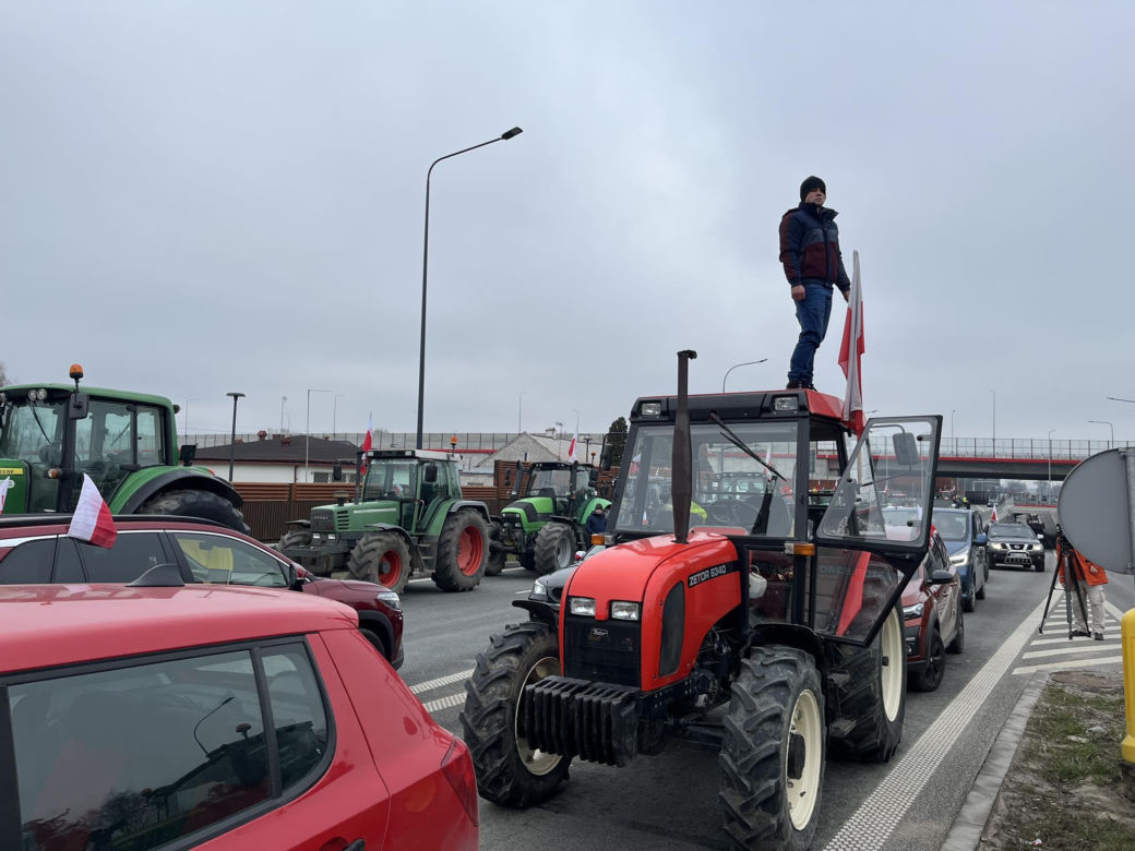 Protesty rolników w Warszawie
