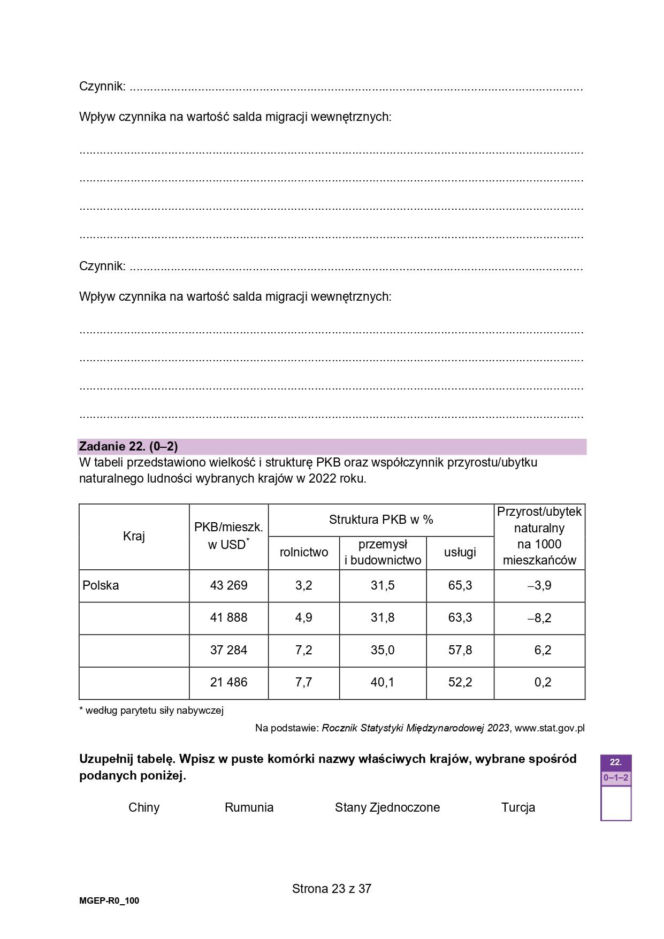 Próbna matura 2026 geografia. Wszystkie ODPOWIEDZI i ARKUSZE CKE i 15.01.2026.