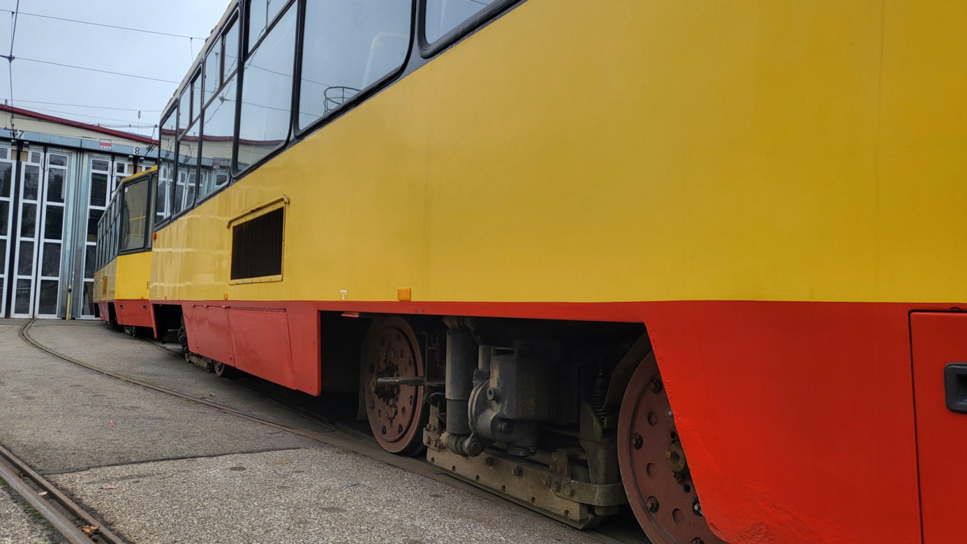 50 lat tramwajów 105N na warszawskich torach