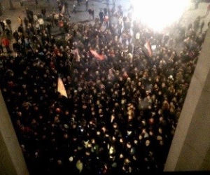 Prawy Sektor pod ukraińskim parlamentem zakończył szturm