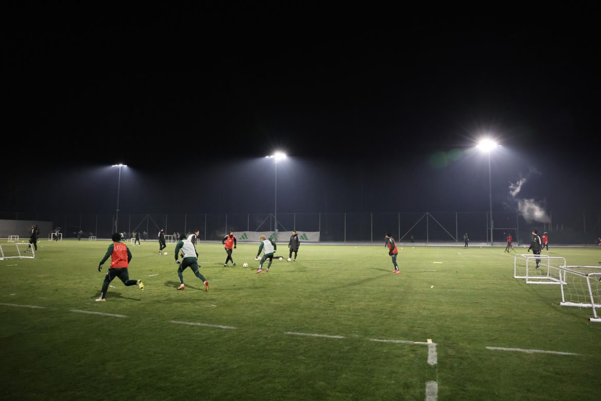 pierwszy trening Marka Papszuna w Legii