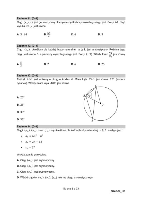 Matura próbna 2021: Matematyka. Odpowiedzi i arkusze sprawdzisz tutaj [CKE ODPOWIEDZI PYTANIA]
