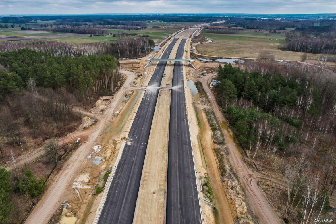 Budowa autostrady A2 Kałuszyn - Groszki