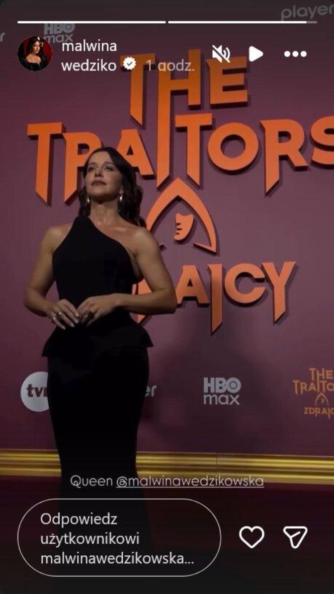 Gwiazda TVN w opiętej sukience! Malwina Wędzikowska szokuje figurą