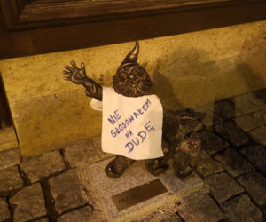 Krasnale mówią NIE! Andrzejowi Dudzie. Niezwykły happening