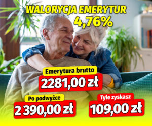 Waloryzacja emerytur