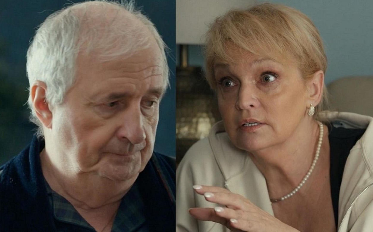 Barwy szczęścia, odcinek 3274. Jaworski (Jacek Kałucki), Małgorzata (Adrianna Biedrzyńska)