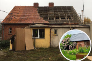 Karina i Mariusz wyremontowali dom z lat 30. Ich wiejski ogród zachwyca