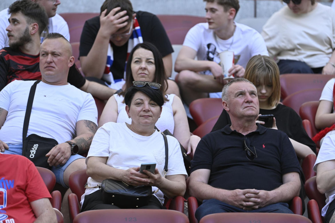 Kibice na finale Pucharu Polski: Górnik - Raków