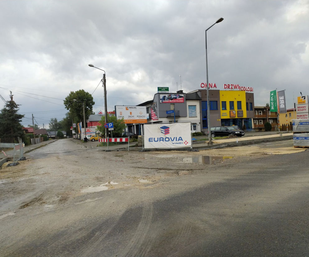 Remont ulicy Krakowskiej w Tarnowie