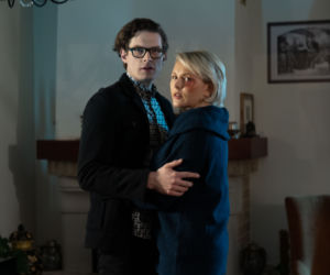Na Wspólnej odc. 2887. Ilona Zdybicka (Anna Samusionek), Maks (Adam Fidusiewicz)