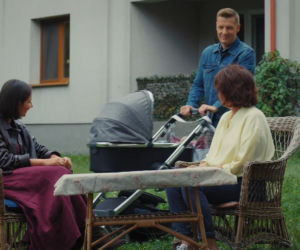 M jak miłość odc. 1906. Paweł (Rafał Mroczek), Agnes (Amanda Mincewicz), Marysia (Małgorzata Pieńkowska)