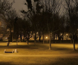 Park nieopodal Uniwersytetu w Białymstoku