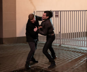 Na Wspólnej, odcinek 2830. Igor (Kuba Wesołowski), Adam (Karol Puciaty)