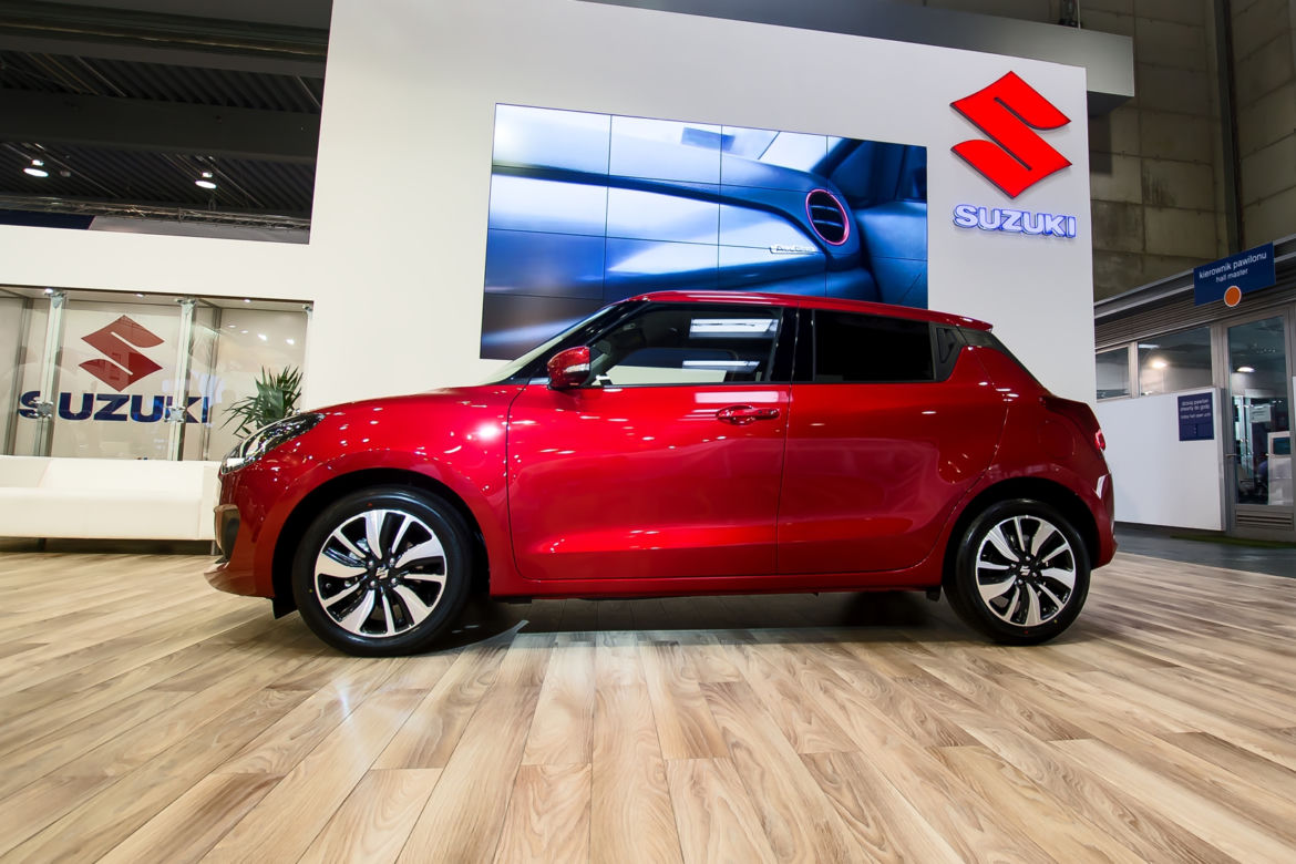 Suzuki Swift na targach Poznań Motor Show 2017