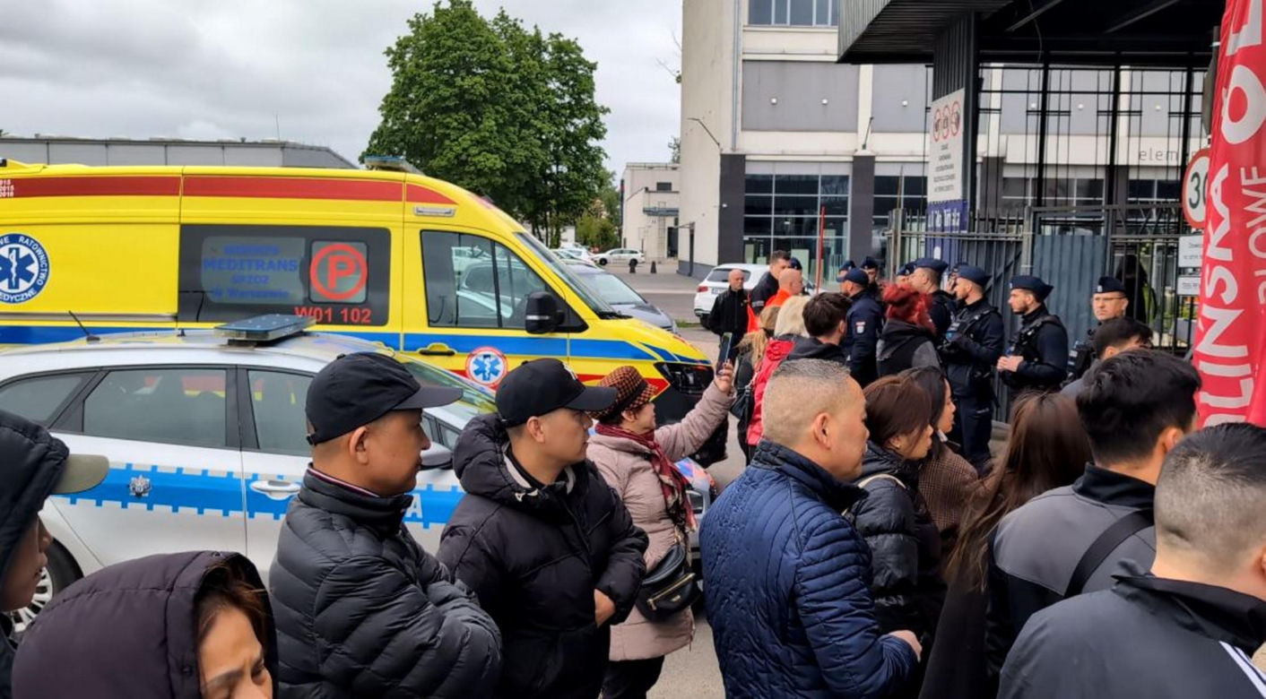 Hala na Modlińskiej zamknięta dla kupców. To koniec bazaru 