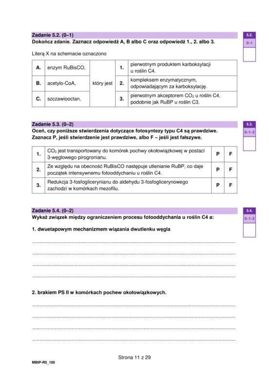 Matura 2023 rozszerzona biologia - arkusz CKE