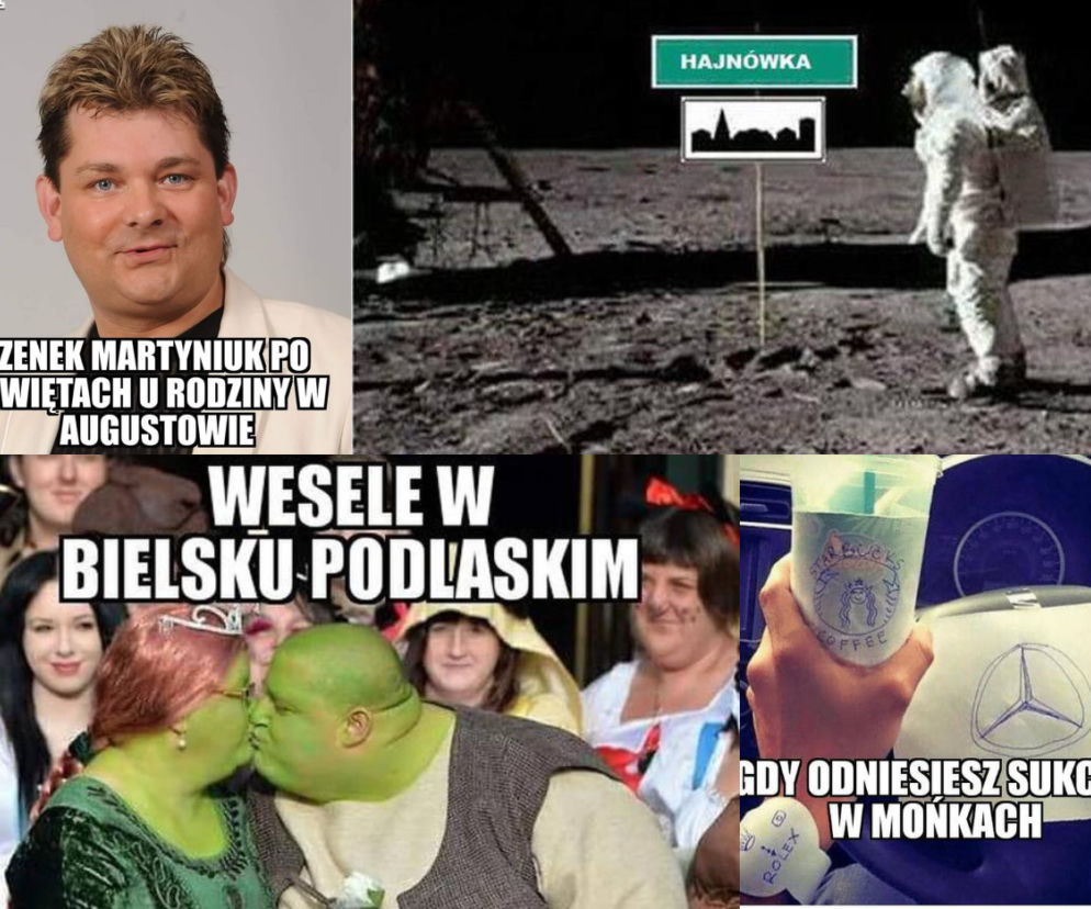 100 zabawnych memów o Podlasiu