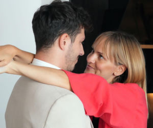 Barwy szczęścia, odc. 3286. Justin (Jasper Sołtysiewicz), Ola (Michalina Robakiewicz)