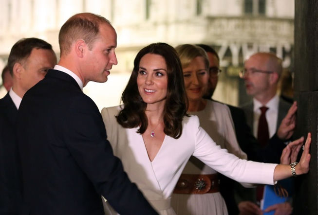 Kate i William w Polsce - zdjęcia. Kto się z nimi spotkał?	