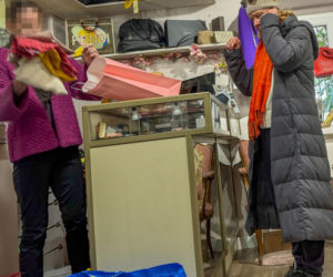 Barbara Bursztynowicz ubiera się w komisie