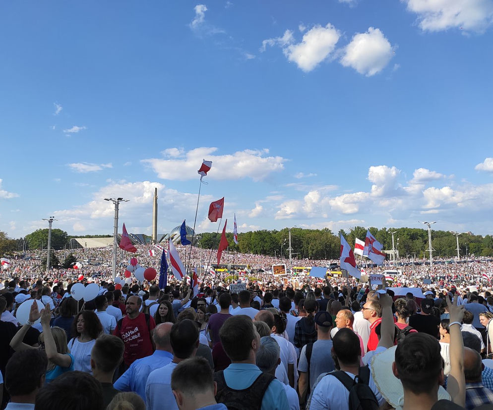 Protesty na Białorusi