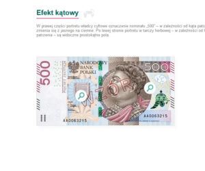 Banknot 500 złotych. Jak poznać czy jest prawdziwy?