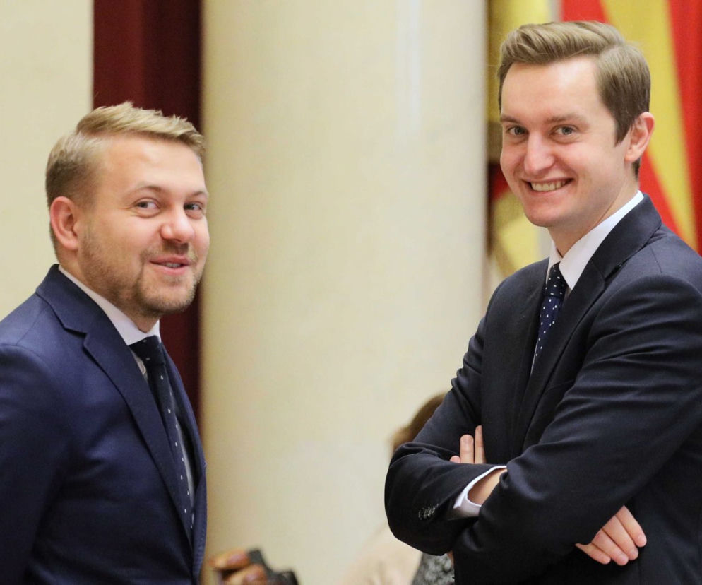 Jacek Ozdoba i Sebastian Kaleta 