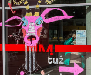 Uwolnij myśli pod Centrum Sztuki Mościce