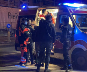 Strzały na Szwedzkiej, jest ranny