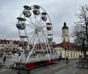 Diabelski młyn na Rynku Kościuszki w Białymstoku
