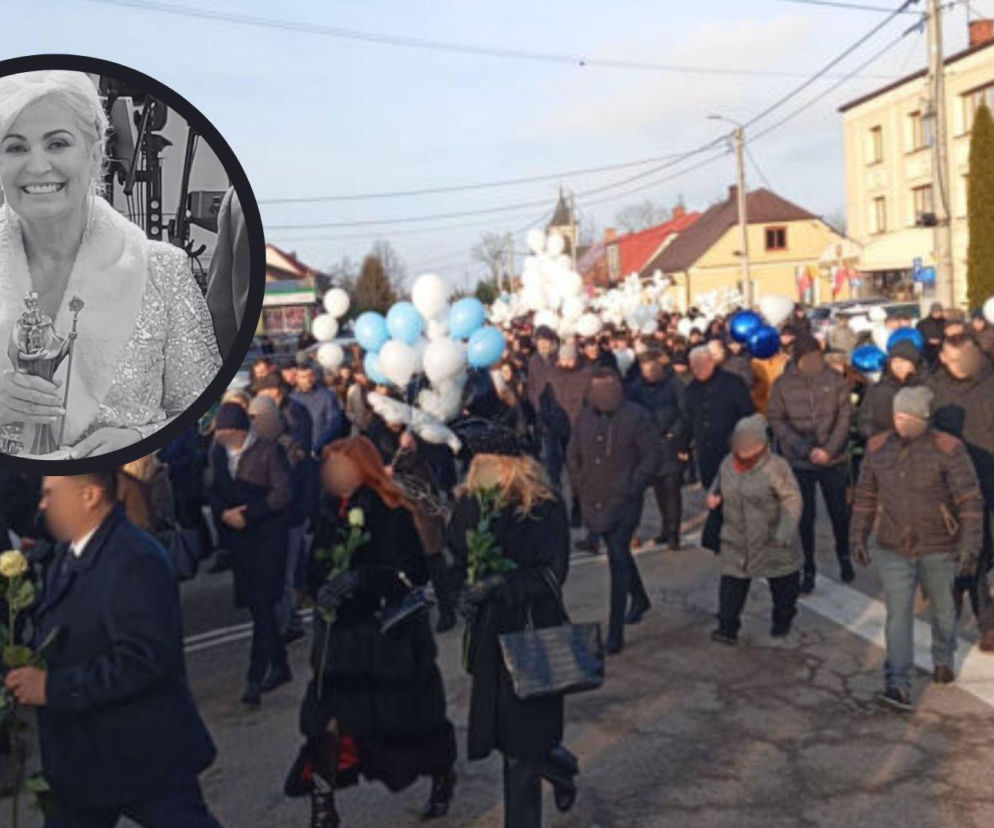 „Podbijacie razem niebiosa”. Szumowo pożegnało Irenę Rupińską i małego Bogusia