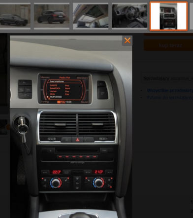 Doda / Audi Q7 3.0 V6 TDI na sprzedaż