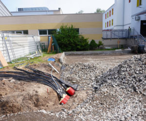 SP 215 na Pradze w remoncie