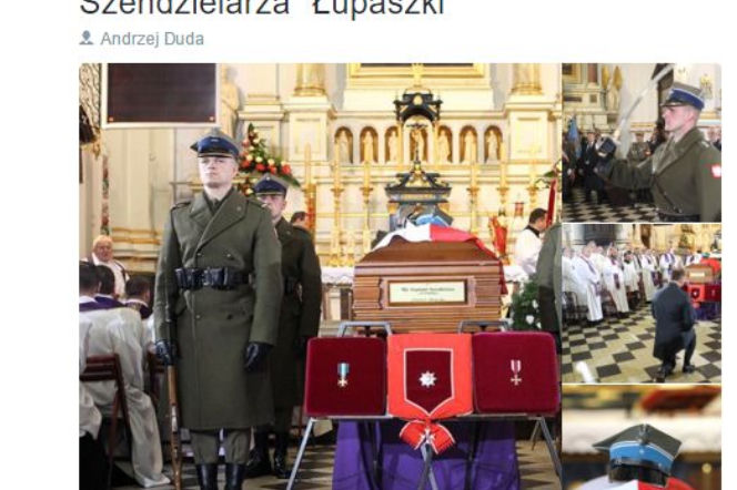 Pogrzeb Łupaszki
