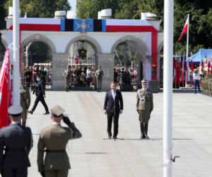  Uroczysta Odprawa Wart przed Grobem Nieznanego Żołnierza w Święto Wojska Polskiego