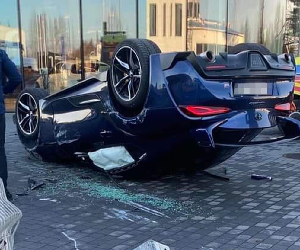 Wypadek Toyoty pod Ferrari La Squadra