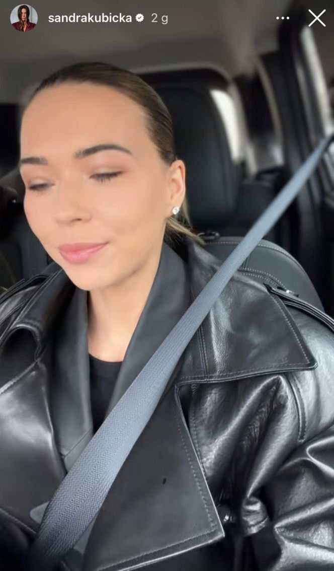 Sandra Kubicka w sądzie