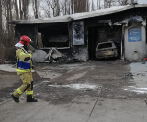 Straszliwy pożar strawił warsztat samochodowy! Rodzina z Sosnowca prosi o pomoc 