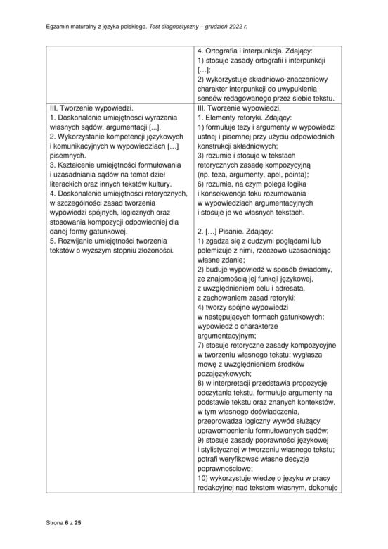 Matura próbna: polski. Klucz odpowiedzi. Jak należało napisać wypracowanie?