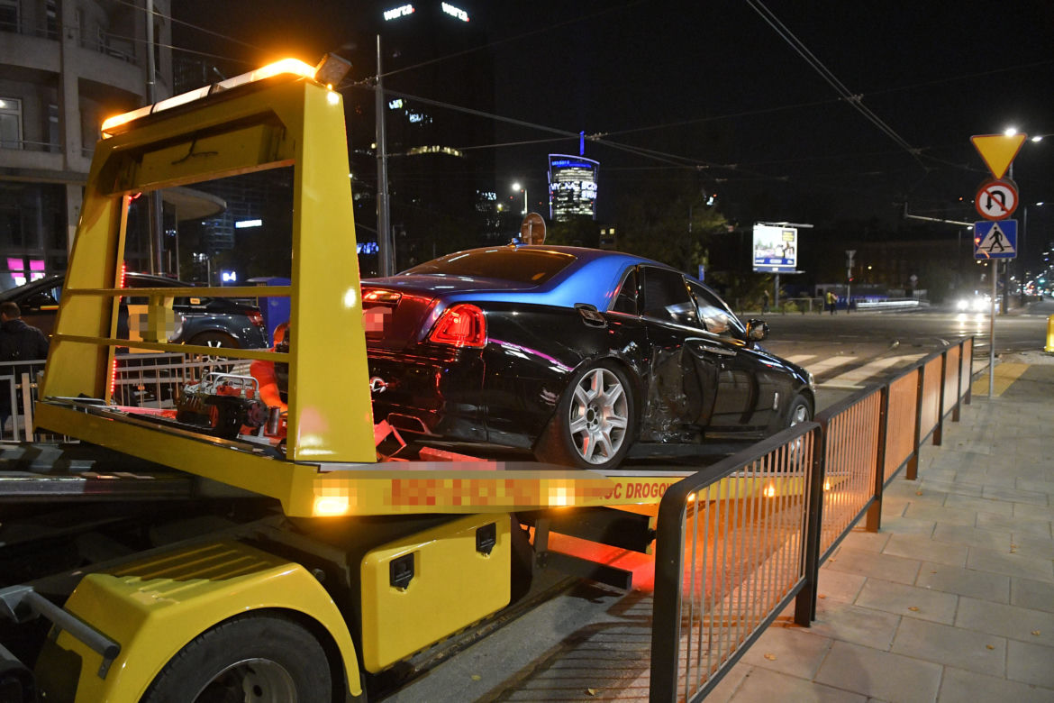 Rolls-Royce wypadek