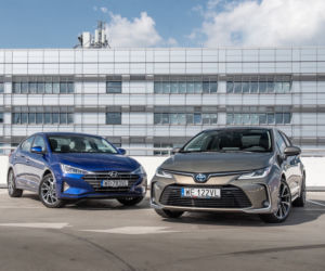 Toyota Corolla Sedan 1.8 Hybrid 122 KM e-CVT vs Hyundai Elantra Style 1.6 MPI 6MT